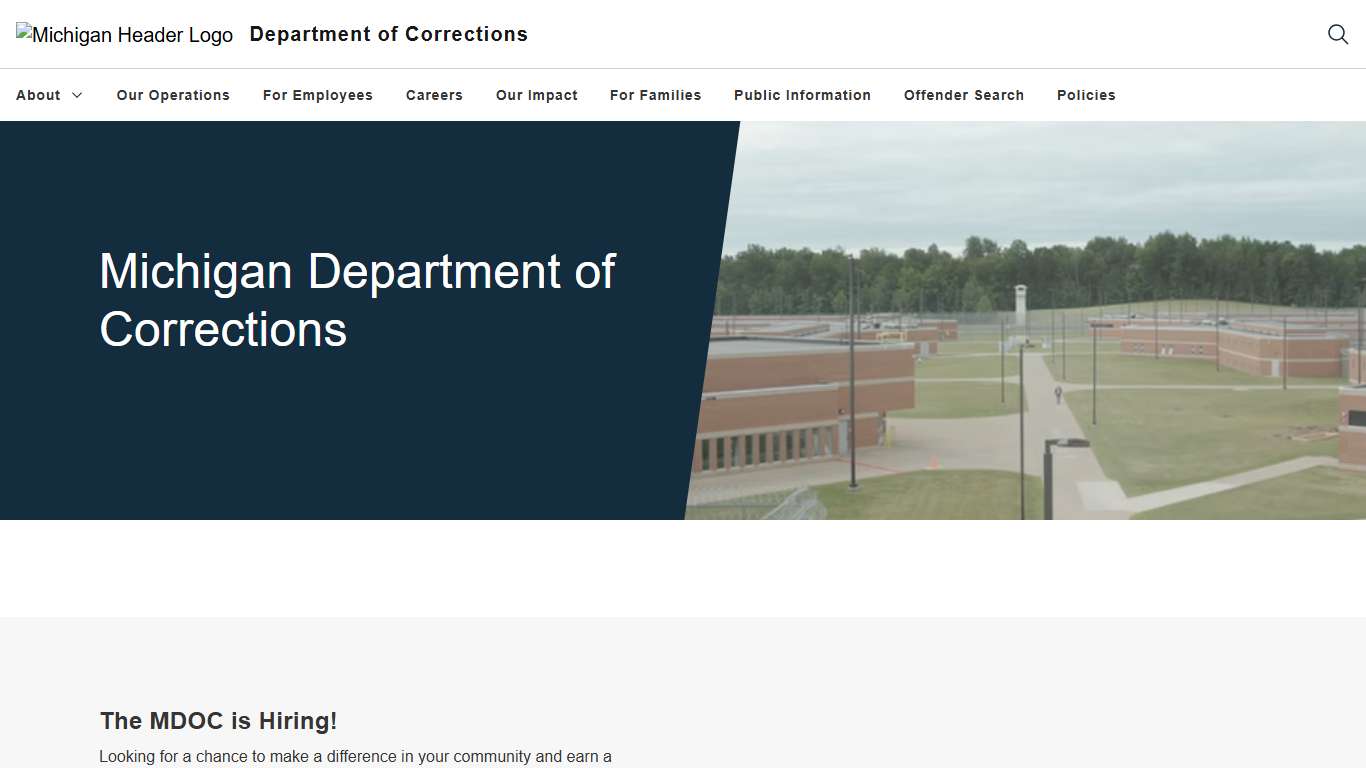 Michigan Department of Corrections